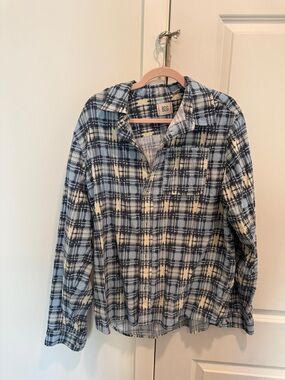 Urban Outfitters Blue Flannel